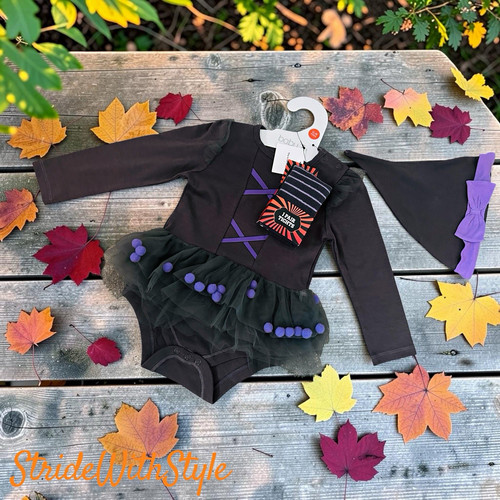 Girls halloween witch costume - witch,