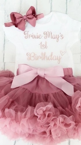 Girls 1st birthday - 1st, tutu