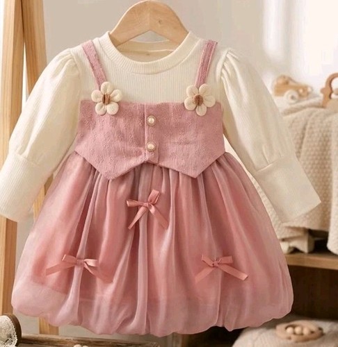Baby girl elegant - long, sleeve