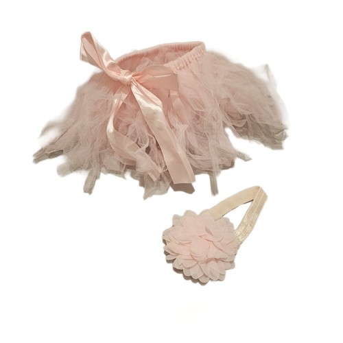 Baby girl pink tutu and - girl, hair