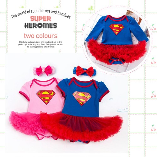 Baby girl superhero - baby, tutu