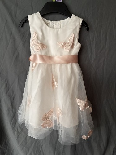 Monsoon ivory baby dress with - baby,