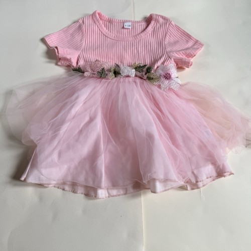 Baby girl pink floral tutu - girl,
