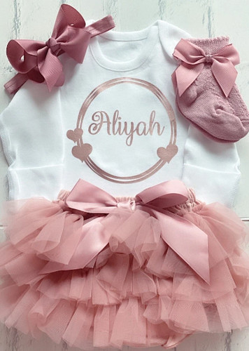Personalised baby tutu - tutu, outfit