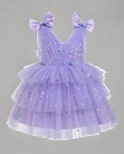 Baby girls party dress - girls, flower