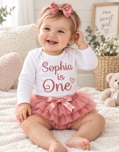 Personalised 1st birthday tutu - 1st,