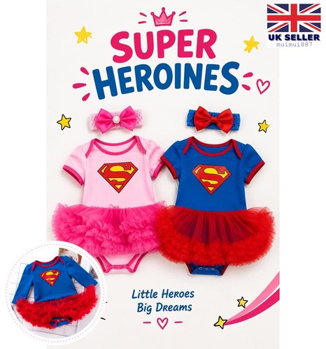 Baby girl superhero tutu - girl,