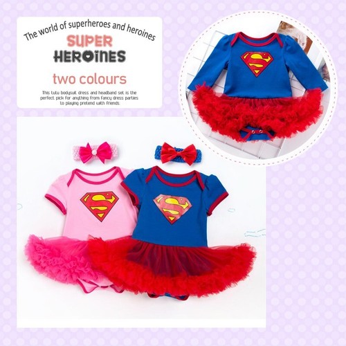 Baby girl superhero tutu - baby,