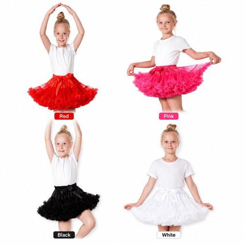 Girls luxury tutu skirt kids - girls,