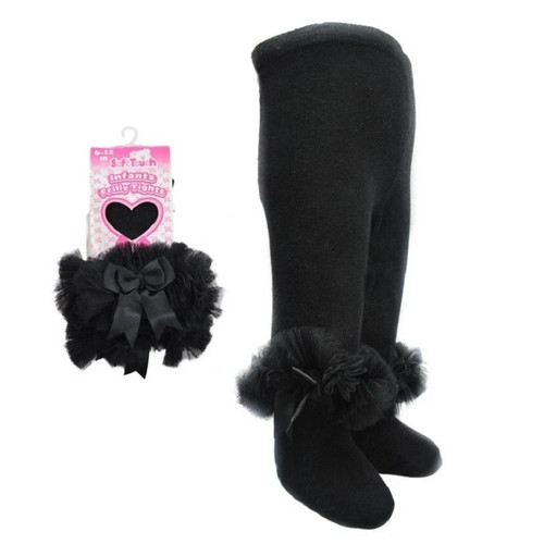 Baby girl black - frilly, tutu